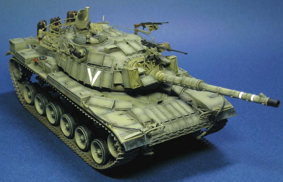 1/35 现代以色列马加奇6MEM型主战坦克改造件