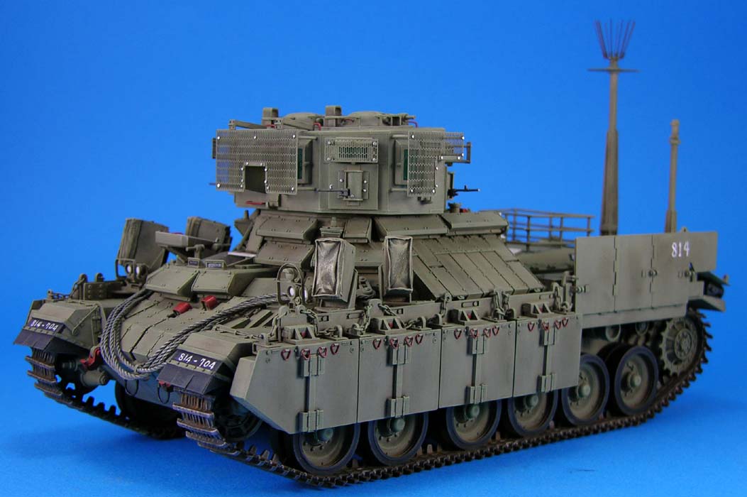 1/35 现代以色列纳格马科恩重型装甲运兵车狗窝观察塔型改造件