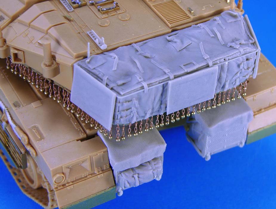 1/35 现代以色列梅卡瓦4型主战坦克炮塔储物栏改造件