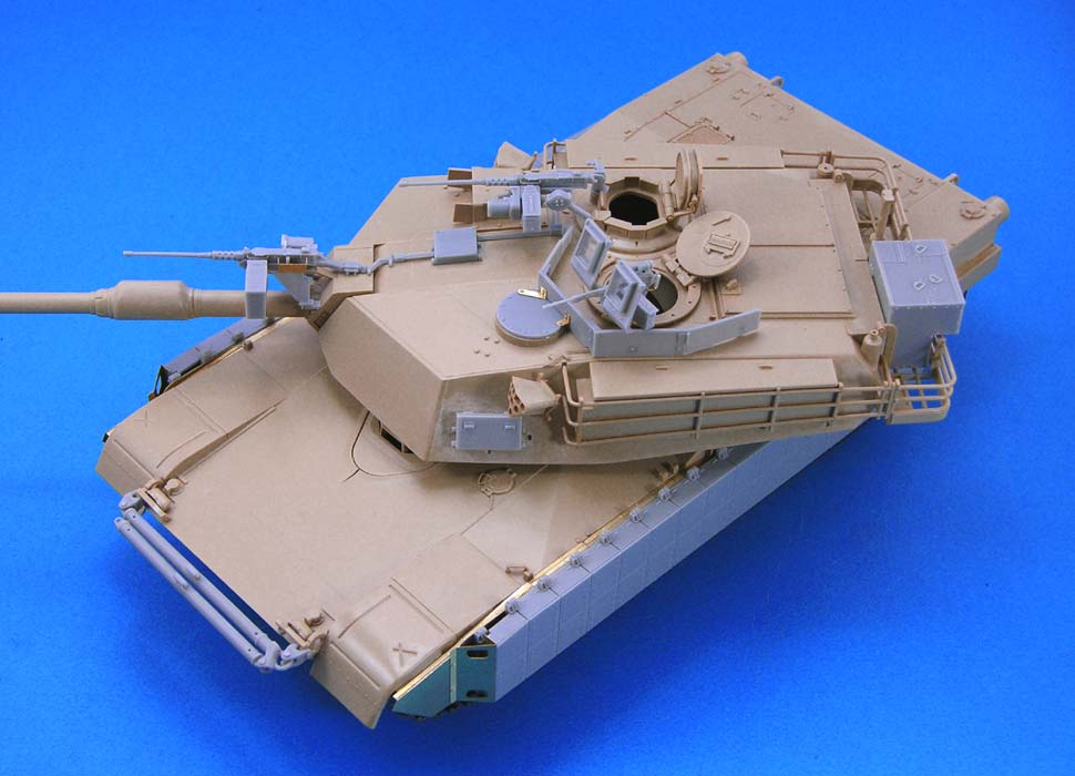 1/35 现代美国 M1A1/A2 TUSK 艾布拉姆斯主战坦克改造件(配田宫)