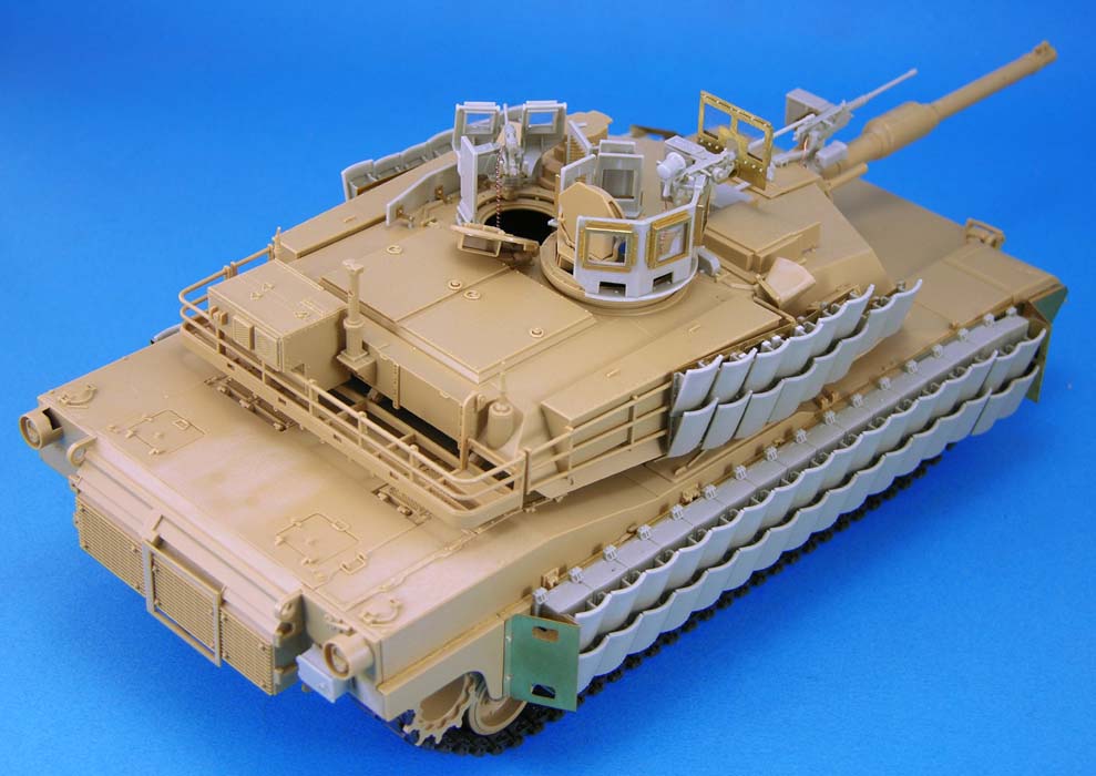 1/35 现代美国 M1A2 TUSK II 艾布拉姆斯主战坦克改造件(配田宫)