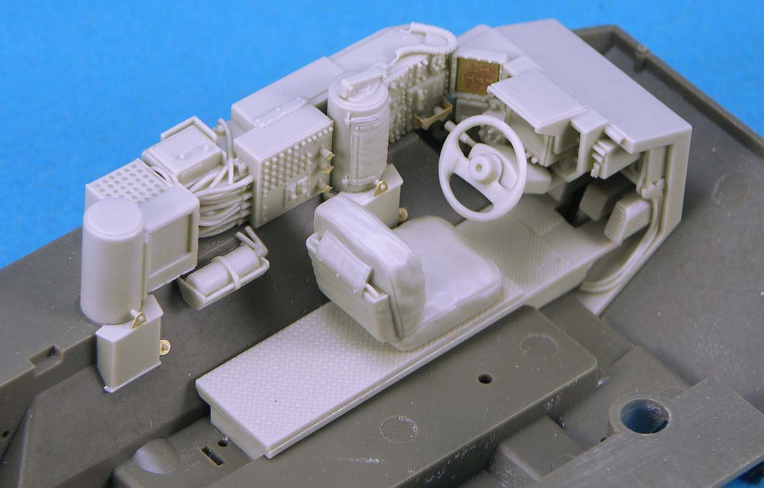 1/35 现代美国斯崔克轮式裝甲车驾驶室改造件(配 AFV Club) - 点击图像关闭
