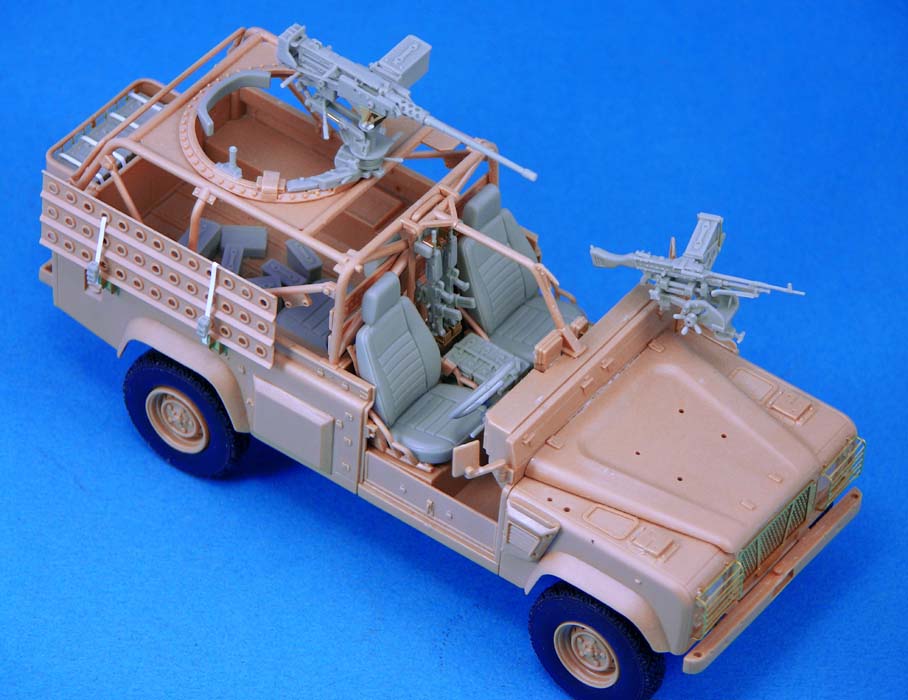 1/35 现代英国狼式军用侦察车细节改造件(配 Hobby Boss)
