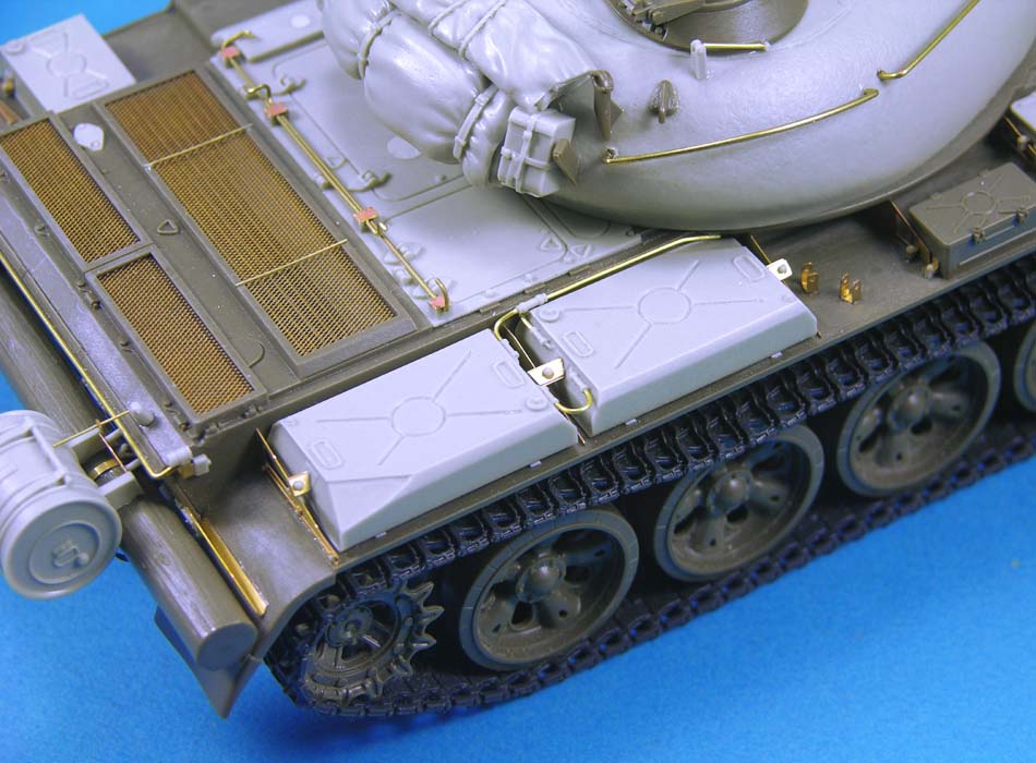 1/35 现代苏联 T-54 主战坦克1949年型改造件(配田宫 T-55) - 点击图像关闭