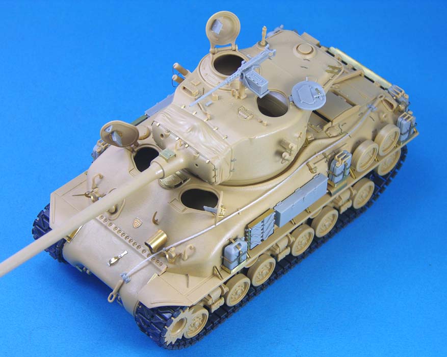 1/35 现代以色列 M51 超级谢尔曼中型坦克细节改造件(配田宫)