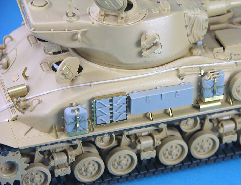 1/35 现代以色列 M51 超级谢尔曼中型坦克细节改造件(配田宫)