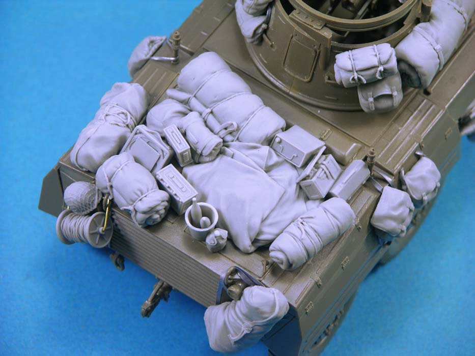 1/35 二战美国 M8 灰狗装甲车堆积物 - 点击图像关闭