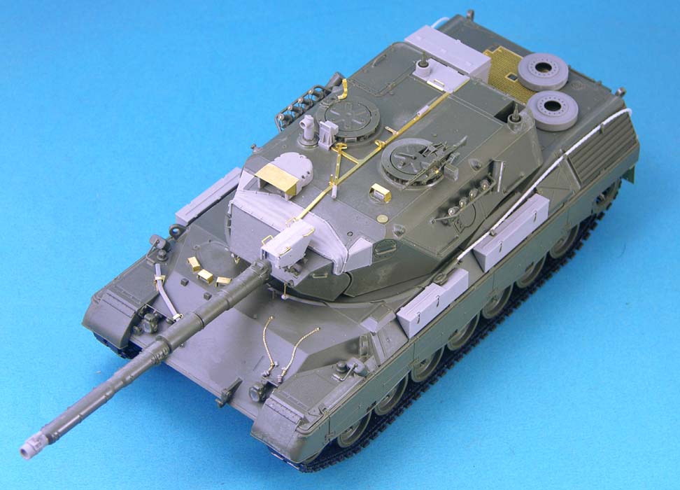 1/35 现代丹麦豹1A5DK主战坦克维和部队型改造件(配Meng Model)