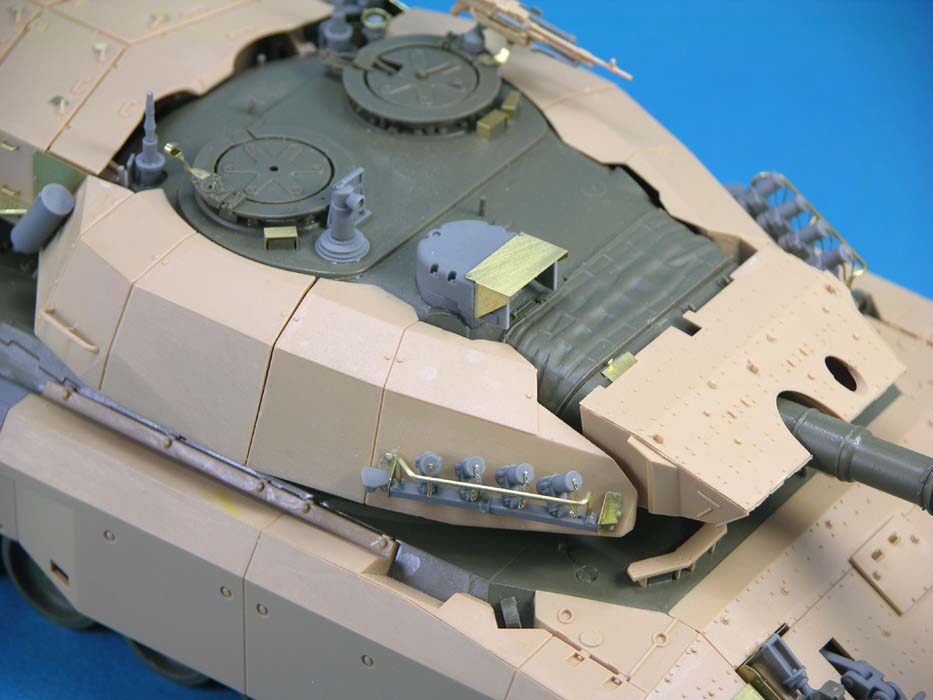 1/35 现代加拿大豹C2 MEXAS主战坦克细节升级改造件(配三花)