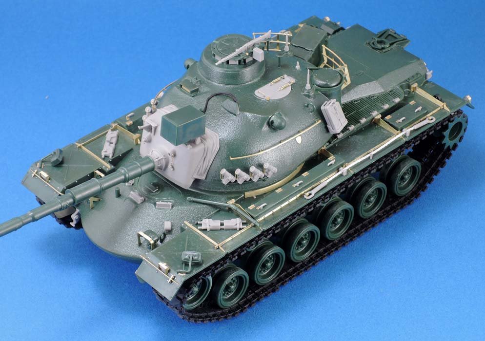 1/35 现代德国 M48AGA2 巴顿主战坦克细节改造件(配利华03236)