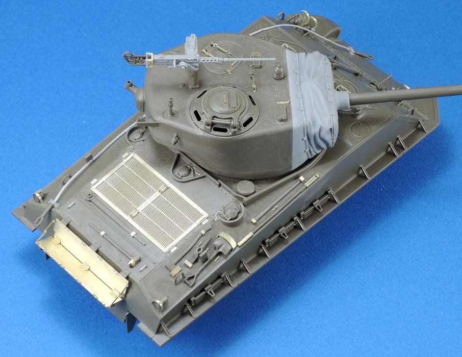 1/35 二战美国 M4A3E8 谢尔曼中型坦克细节改造件(配田宫35346)