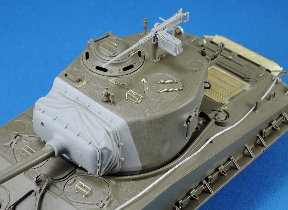 1/35 二战美国 M4A3E8 谢尔曼中型坦克细节改造件(配田宫35346)