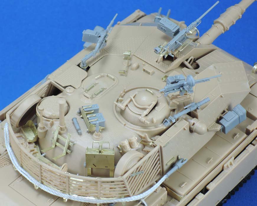 1/35 现代以色列马加奇7C型主战坦克细节改造件(配爱德美) - 点击图像关闭