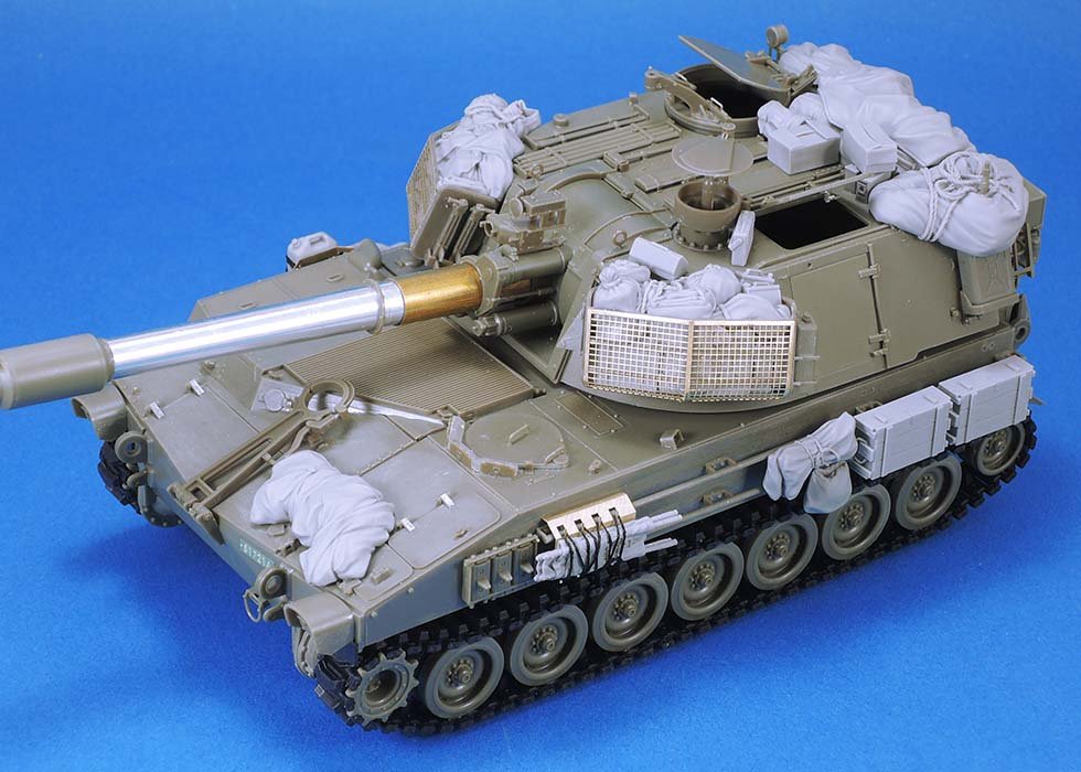 1/35 现代以色列 M109 自行榴弹炮堆积物改造件