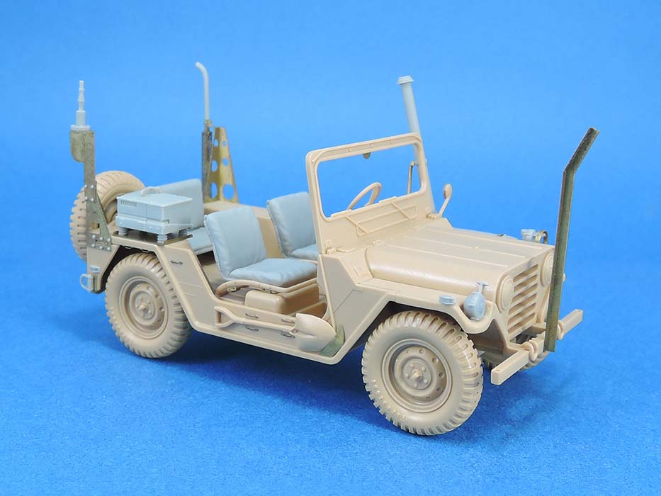 1/35 二战美国 M151A2 轻型吉普车细节改造件(配田宫/爱德美)