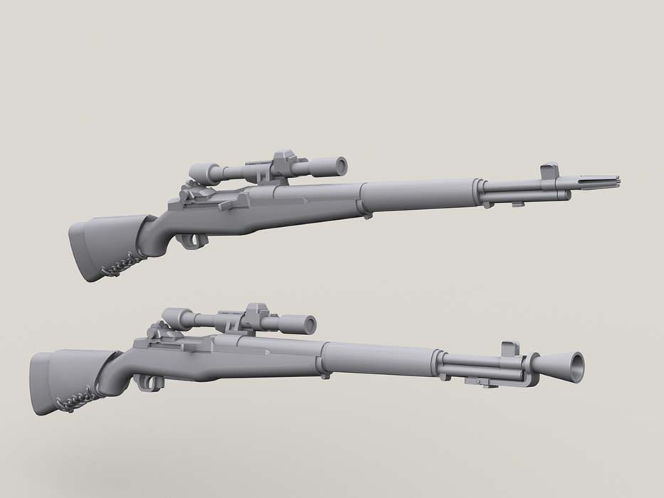 1/35 M1D 加兰德步枪狙击型