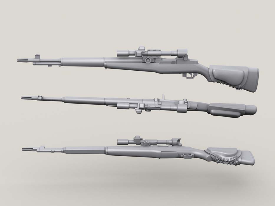 1/35 M1D 加兰德步枪狙击型
