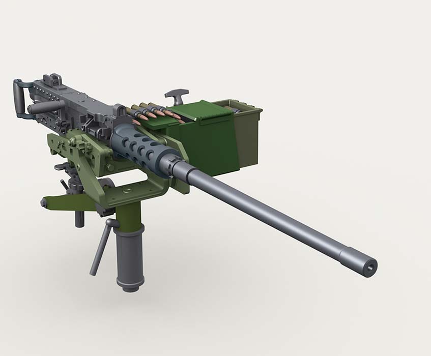 1/35 M2 HMG 勃朗宁机枪