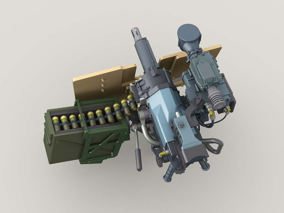 1/35 MK47 40mm 先进轻型榴弹发射器(配PWG-1)