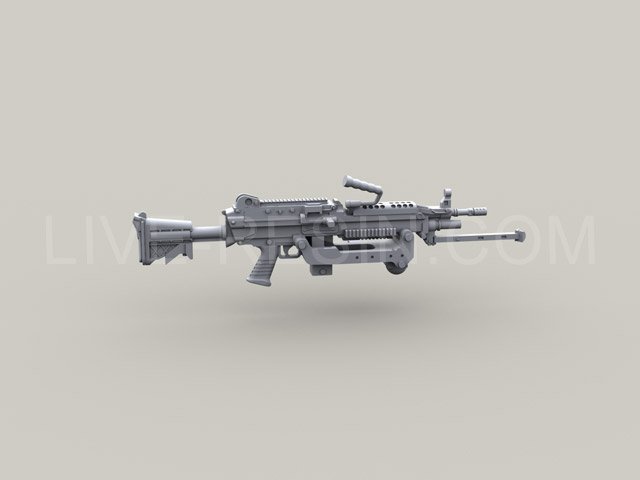 1/35 现代美国 M240B 班用自动武器(4)