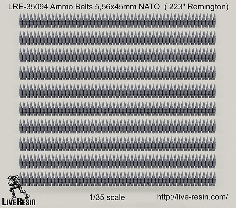 1/35 5.56x45mm 北约制式弹药带