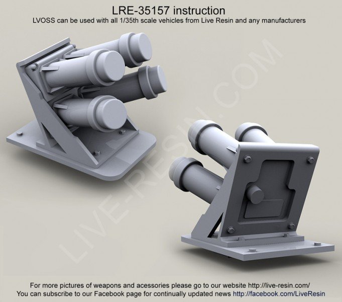 1/35 M7 轻型车辆烟幕弹系统(LVOSS)