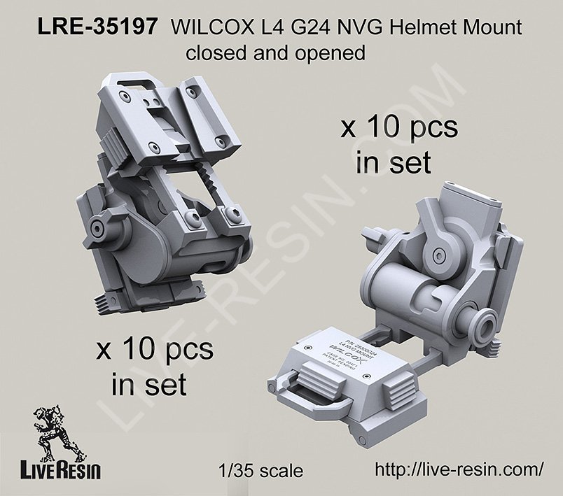 1/35 威尔考克斯 L4 G24 头盔夜视仪安装座