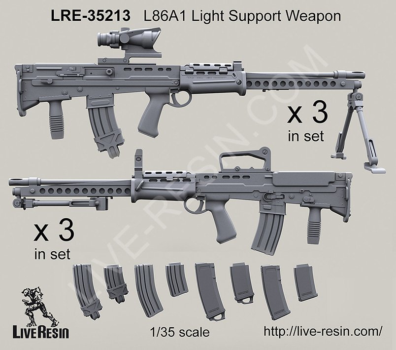 1/35 L86A1 轻型支援武器