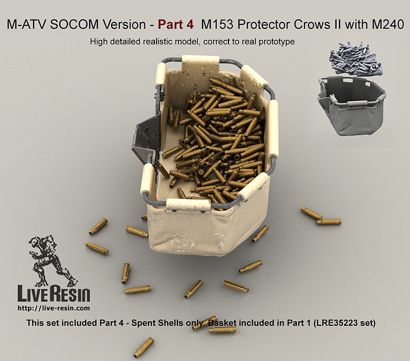 1/35 M-ATV SOCOM 防地雷反伏击车升级改造件(4) - 点击图像关闭