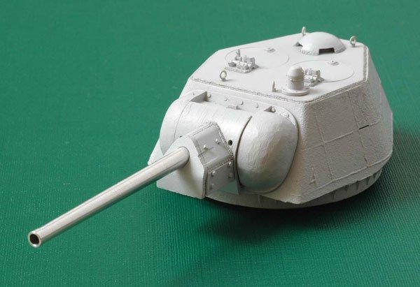 1/35 T-34 中型坦克初期型炮塔(UVZ, N.Tagil)1942年生产型改造件