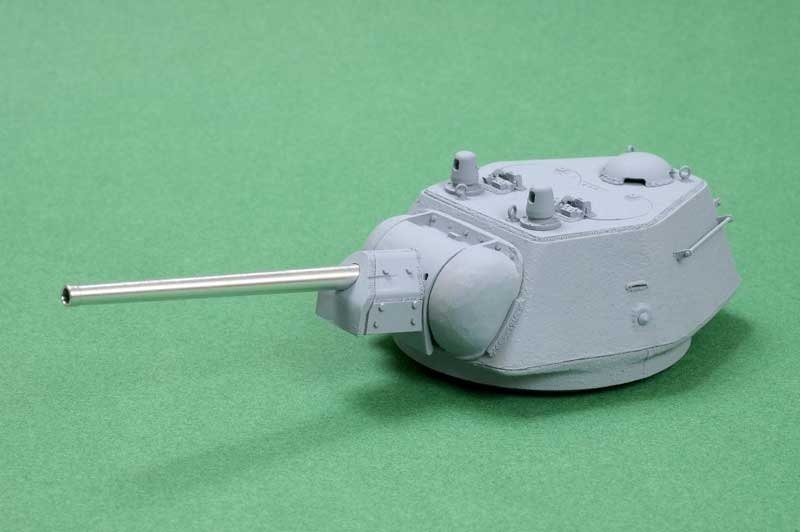 1/35 T-34 中型坦克炮塔UZTM生产型改造件