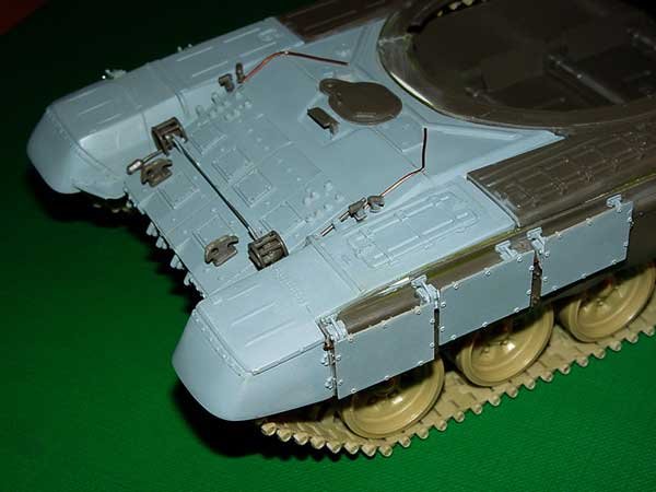 1/35 T-72BM 主战坦克车体改造件(配田宫T-72)