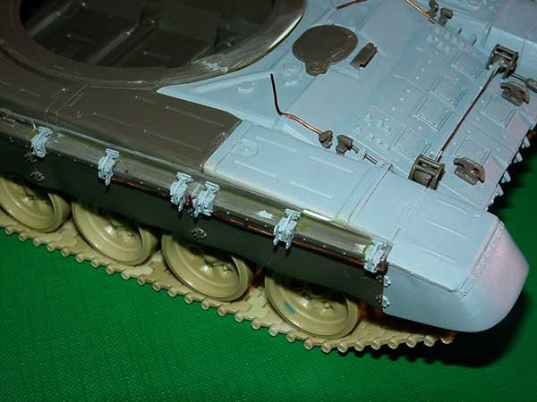 1/35 T-72BM 主战坦克车体改造件(配田宫T-72)