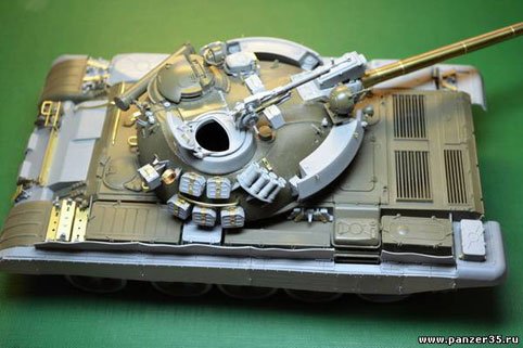 1/35 现代苏联 T-55AM 主战坦克改造套件