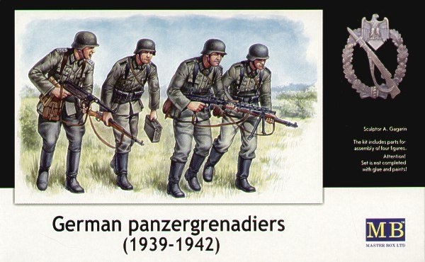 1/35 二战德国装甲掷弹兵1939-42年