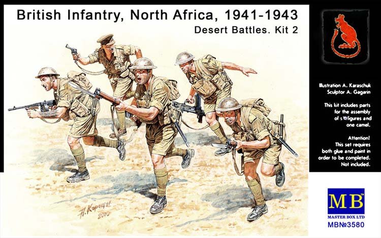 1/35 二战英国步兵"北非战线1941-43年"