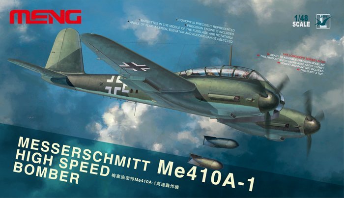 1/48 二战德国 Me410A-1 梅塞施米特高速轰炸机