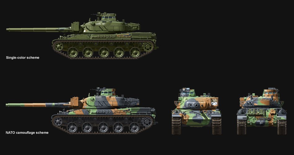1/35 现代法国 AMX-30B 主战坦克