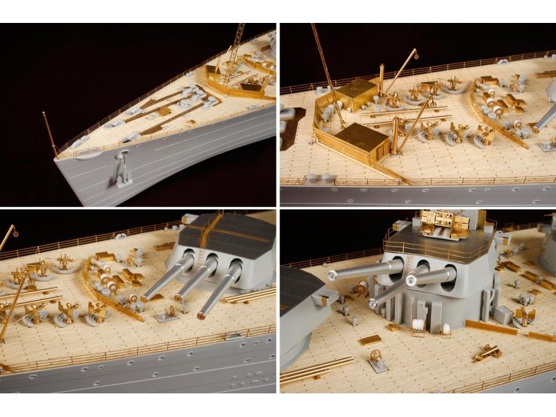 1/200 二战英国纳尔逊号战列舰改造蚀刻豪华套装