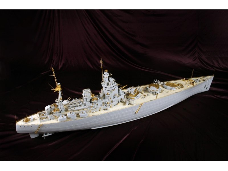 1/200 二战英国罗德尼号战列舰改造蚀刻超值套装