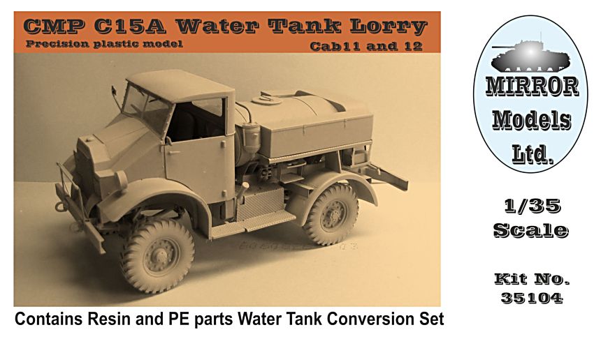 1/35 二战加拿大 CMP C15A 军用水罐车