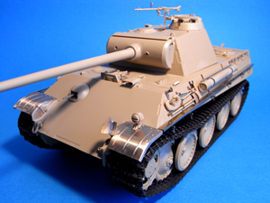 1/35 二战德国豹式G型中型坦克/猎豹坦克歼击车改造件(配田宫)