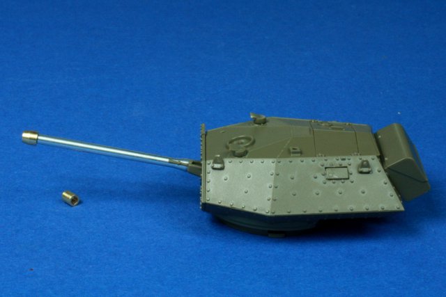 1/48 十字军战士坦克 Mk.III QF 6磅(57mm) 金属炮管
