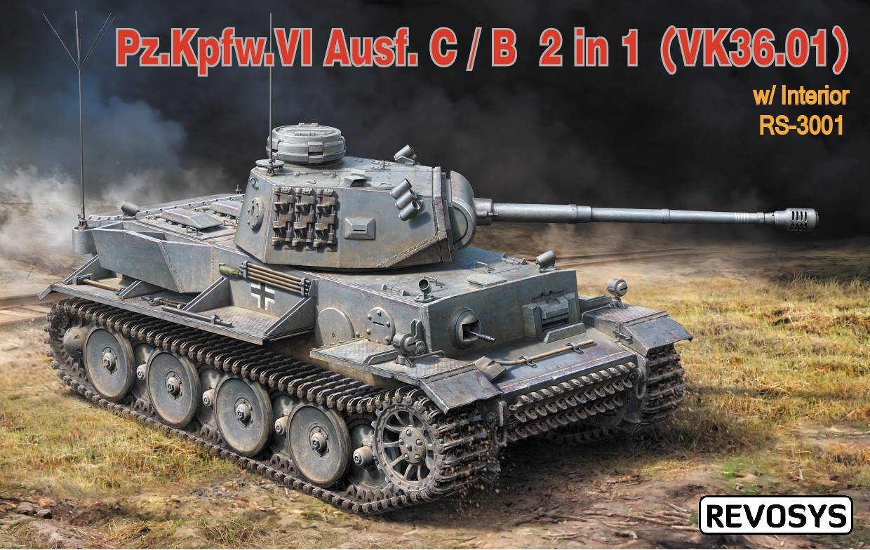 1/35 二战德国四号战车C/B型(VK36.01) - 点击图像关闭