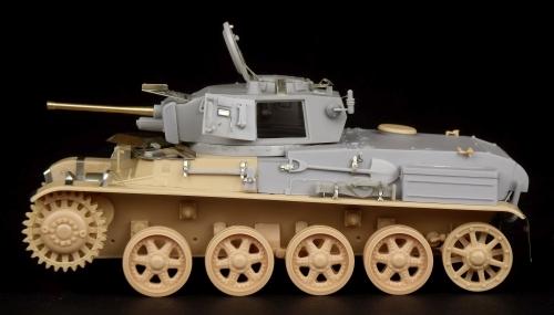 1/35 二战瑞典 Stridsvagn m/38 轻型坦克改造件(配Hobby Boss 特鲁迪坦克)