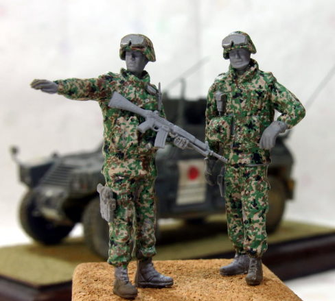 1/35 现代日本陆上自卫队冬季迷彩