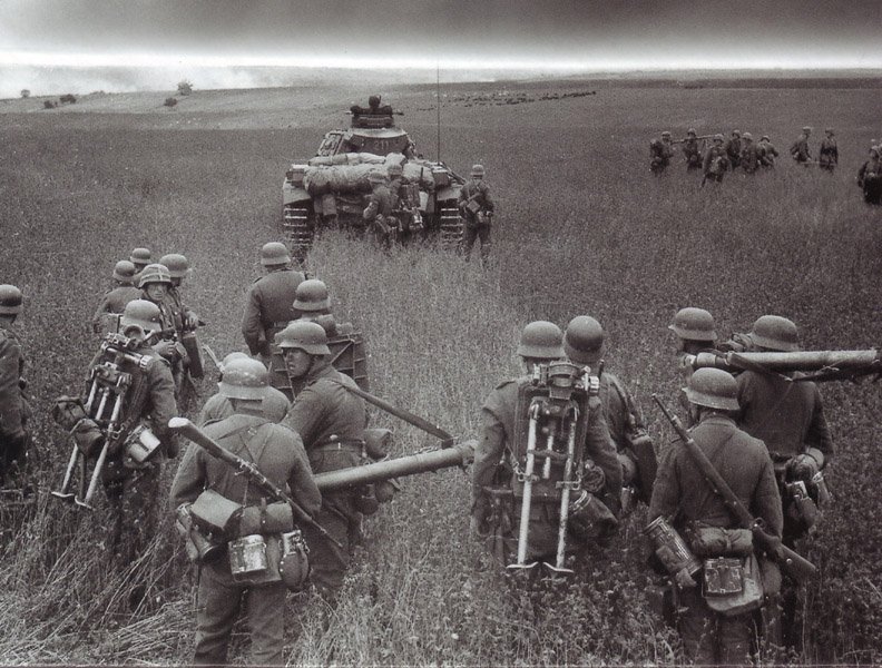 1/35 二战德国8cm迫击炮小队(4人) - 点击图像关闭