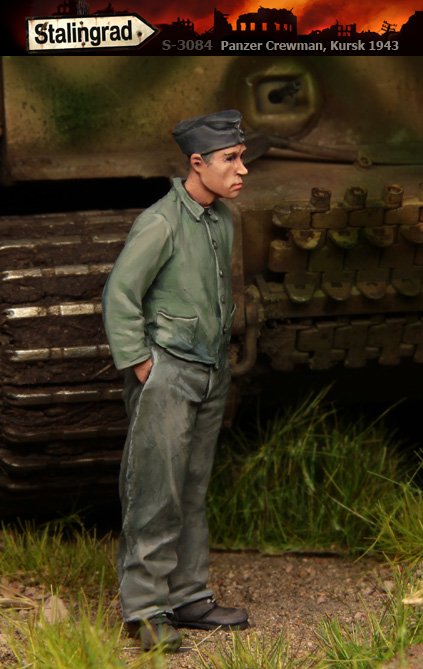 1/35 二战德国战车乘员"库尔斯克1943年"(4)
