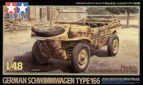 1/48 二战德国 Pkw.K2s 166型水陆两用车