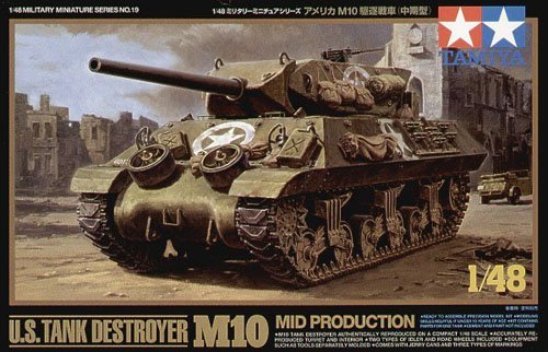 1/48 二战美国 M10 坦克歼击车中期型